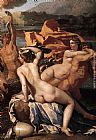 Nicolas Poussin Famous Paintings - The Triumph of Neptune [detail 2]